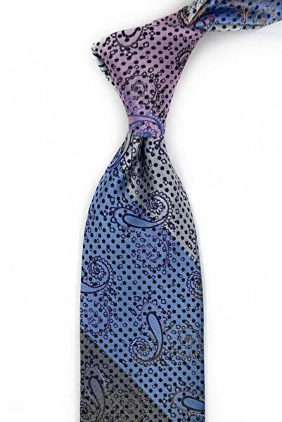 Kravatkolik Shawl Pattern Patchwork Classic Tie Kk13807