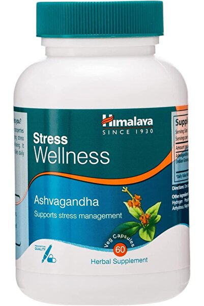 Himalaya Ashvagandha 60 Veg Caps; Natural Stress Relief; Indian Ginseng; Pack...