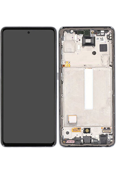 Samsung Οθόνη με μηχανισμό αφής και πλαίσιο για Galaxy A52s 5g (Μαύρο) Κωδικό...