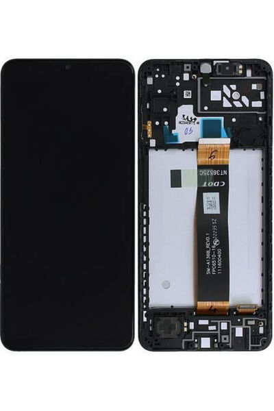 Samsung A047f Galaxy A04s Οθόνη LCD αφής με μαύρο πλαίσιο Cdot Flex Γνήσιο Gh...
