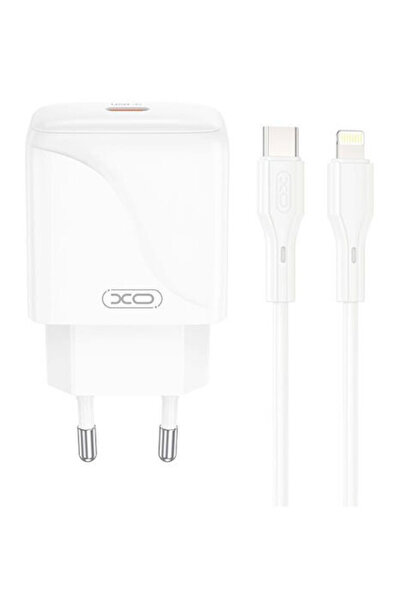 Xo Φορτιστής με Θύρα USB-C και Καλώδιο Lightning 20W Power Delivery / Quick C...