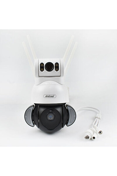 Andowl Q-SX920 Κάμερα Παρακολούθησης IP Wi-Fi 4K Αδιάβροχη με Αμφίδρομη Επικο...