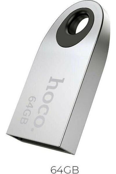 hoco. Hoco UD9 Insightful 64GB USB 2.0 Στικάκι Ασημί