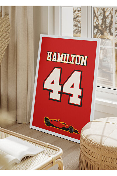Base Concept Poster Lewis Hamilton 44 F1 (înrămat)