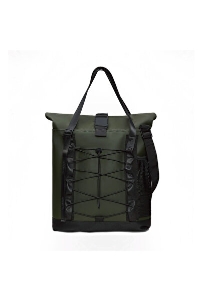 Rains Τσάντα Tote Ρολτόπ 13390-03 Πράσινο ONE