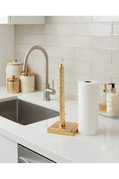Henna Metal Roll Towel Holder