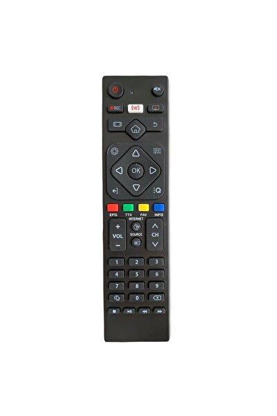 Ysf Sunny İle Uyumlu CRS-300AT Android Smart Led TV Kumanda Live TV Tuşlu