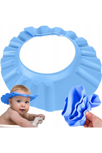 Ayawaska Cozoroc de baie pentru copii albastru reglabil, viziera protectie oc...