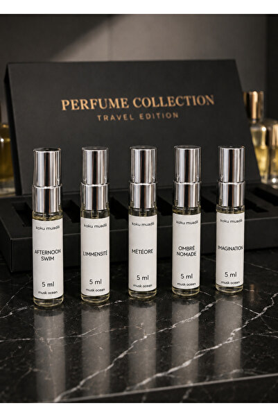 Musk ocean 5×5 ml Erkek Parfüm Seti – popüler kalacılı erkek parfümleri