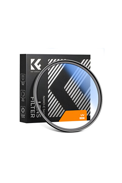 K&F CONCEPT 67 mm UV Lens Filtresi (Nano-C Serisi) - Fotoğraf Makinesi için 6...