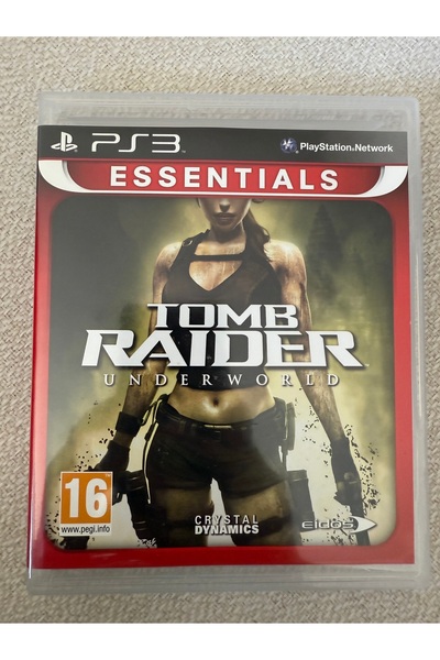 EIDOS ps3 tomb raider underworld 10/10 disk kondüsyonu kitapçık var