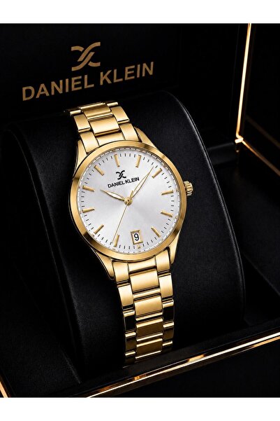 Daniel Klein ساعة يد نسائية من سلسلة بريميوم ستيل كوردون بضمان لمدة عامين ومق...