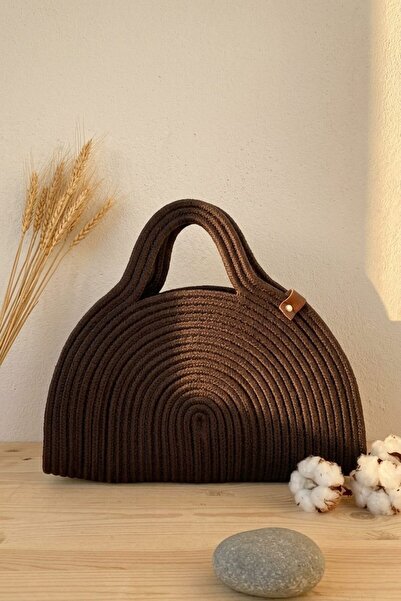 I Love Shoes Floriva Bitter Brown Rope Women's Bag