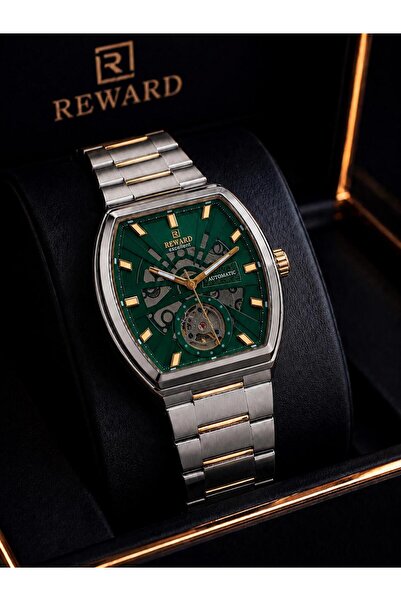 Reward Automatic Luxury Series Men's Watch Steel Band 5 Atm Water Resistant 2...