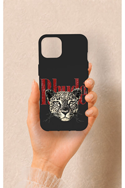 Vip Case iPhone 13 Uyumlu Rhude Desenli Silikon Kılıf