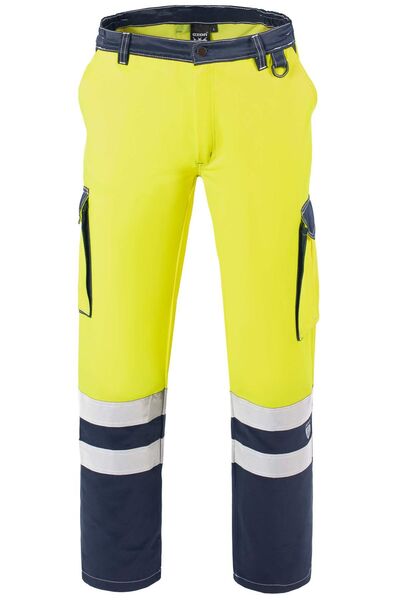 axon Παντελόνι HI-VIS FLUOR YELLOW/NAVY BLUE 2XL