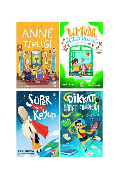 Timaş Çocuk 2 ve 3.Sınıf Okuma Seti Anne Terliği Umuda Açılan Pencere Süper O...