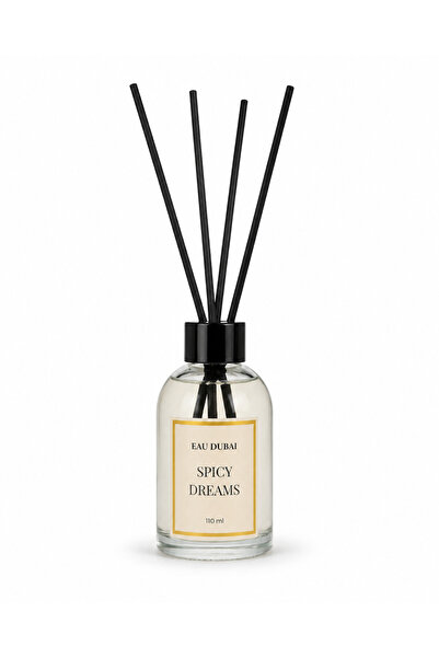 Eau Dubai Odorizant de Cameră cu Bețișoare, Aromă Spicy Dreams, 110 ml