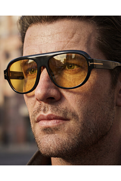 PURE BERRY Uv400 Yellow Lenses Sunglasses