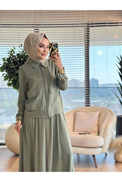 Asil 2618 Martin Linen Suit Khaki
