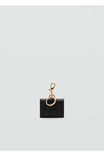 MANGO Woman Mini flap wallet keychain