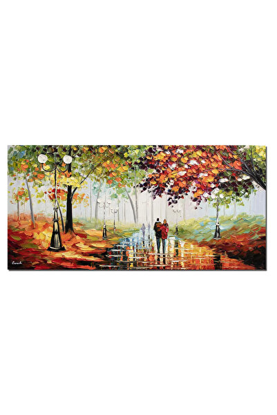 artnova Tablou indragostiti pictat manual dormitor, living, Impreuna pentru t...