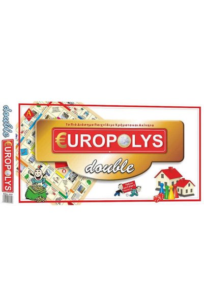 OEM Επιτραπέζιο Παιχνίδι Eyropolys Double για 2-5 Παίκτες 8+ Ετών