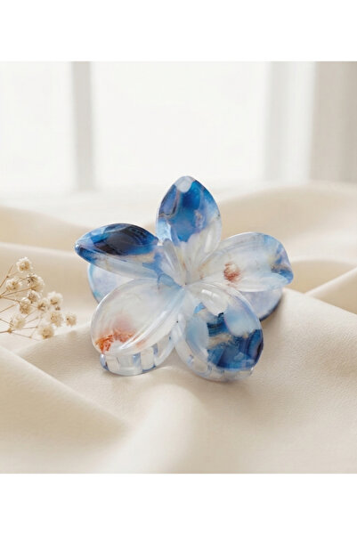 Lotus luxury Lotus Plumeria Çiçeği Tokası