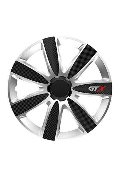 Versaco GTX CARBON Μαύρο/Ασημί Καλύμματα Τροχών Αυτοκινήτου - 14 " - Μαύρο / ...