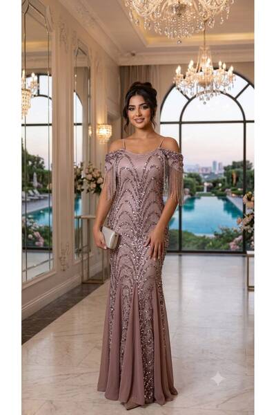 Ahlaa mawda elegant evening dress