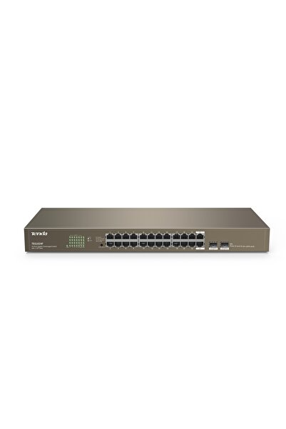 Universal محول شبكة تيندا TEG1024F بـ 24 منفذ 10/100/1000 و2 منفذ SFP غير قاب...