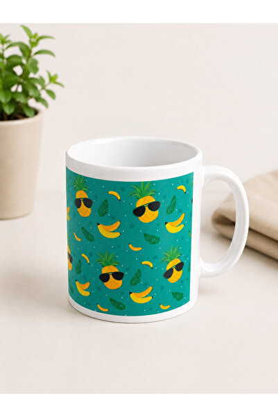 CoNotes Charismatic Pineapple Porcelain Mug