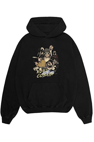 ELFERA Kurt Cobain Printed Sweatshirt