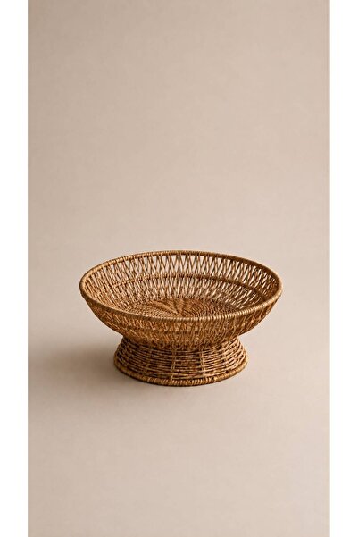 Bohemian 28 cm Rattan Presentation Plate