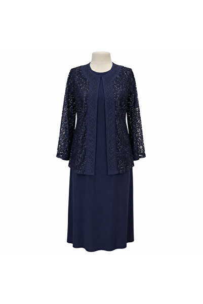 Sondos Moda42 Hesna Large Size Stone Embellished Jacket Stylish Mother Evenin...