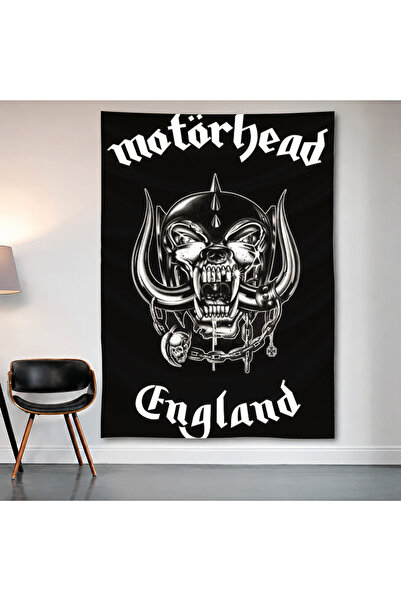 Geek Cultcha Motörhead England Duvar Örtüsü Duvar Halısı Birinci Kalite Saten...