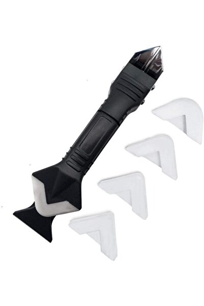 Generic Silicone Caulking Tools with Stainless Steelhead - 3 in 1 Sealant Fin...