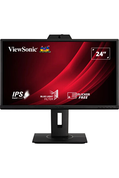 ViewSonic شاشة Vg2440V مقاس 24 بوصة بدقة 1080 بكسل بتقنية IPS لمؤتمرات الفيدي...