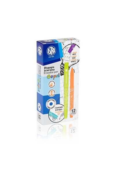 ASTRA papiernicze Pixuri stergatoare Astra Oops albastru 0,6mm ergonomice set...