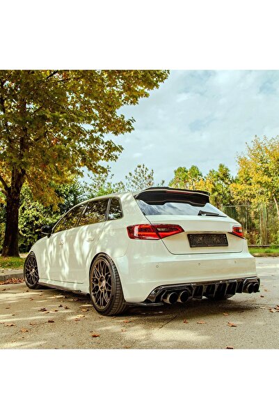 ROAL TUNİNG Audi A3 Sportback S3 8V (2013-2019) Uyumlu Tavan Spoyler -Rüzgarl...