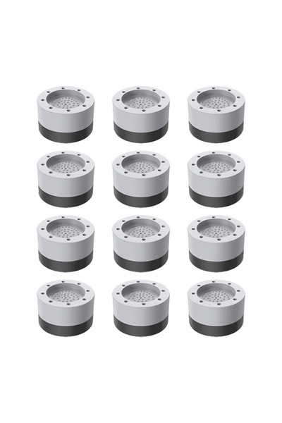 YBOSHOP Top Bottom Set of 12 anti-slip anti-vibration feet for washing machin...