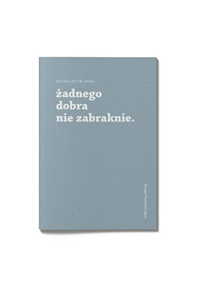 Szaron Caiet 'Szukajacym Pana' 64 pagini, in carouri, 13,5×20,5 cm, multicolor