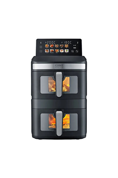 CASO Germany Friteuză dublă cu aer cald, Air Fryer, Caso Germany, AirFry DuoT...