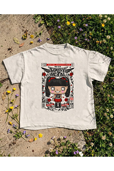 Grafftee Clothing Unisex majica sa štampanim motivom Baby Metal, veće veličine