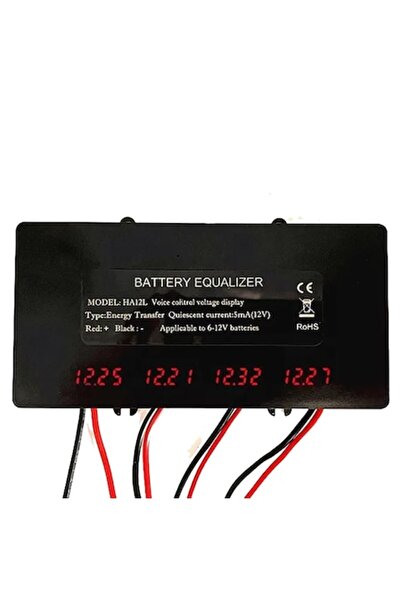 Next ®   Egalizator de baterii de 48 V pentru panouri fotovoltaice, Afișaj LC...