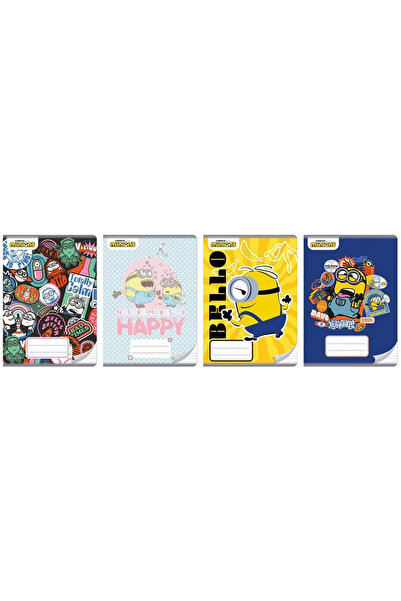 Beniamin Caiete Minionki set 10 buc A5 32 file multicolor