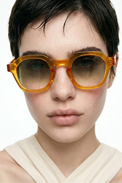 Bilge Karga Valeno Orange Green Gradient Sunglasses