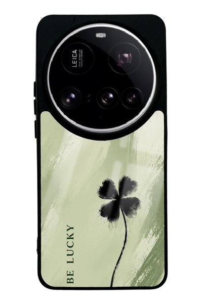 Spoyi Xiaomi 15Ultra Sage Lucky Clover Design Glossy Phone Case