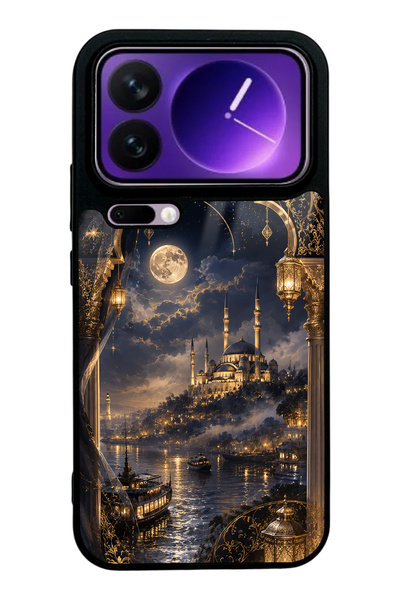 Spoyi Xiaomi 17 Pro Max Midnight Bosphorus Tasarımlı Glossy Telefon Kılıfı