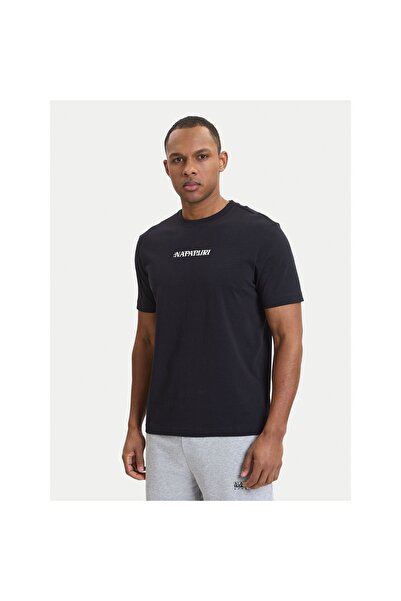 Napapijri Tricou bărbătesc NP0A4FZZ9411 Negru